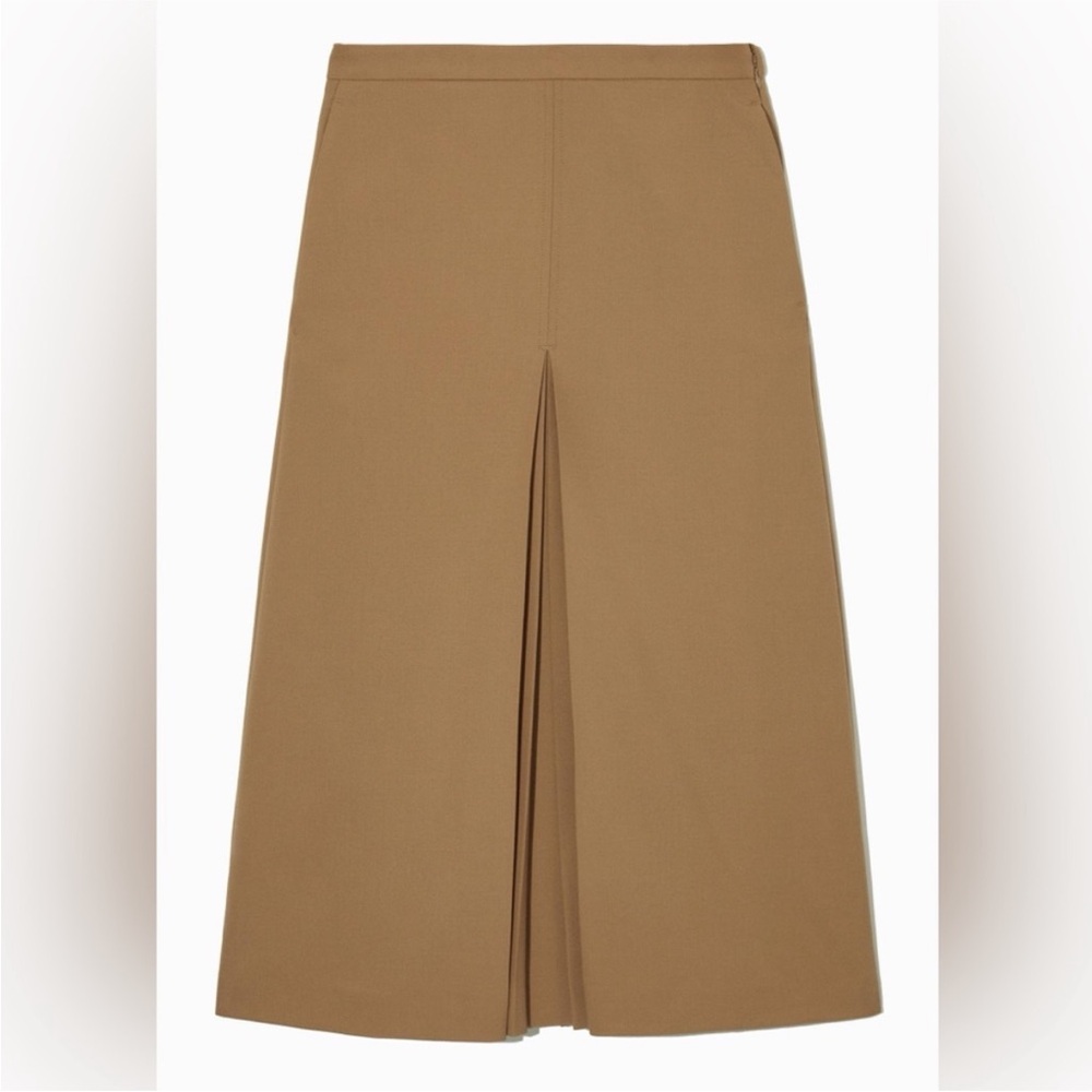 NWT COS Midi Length Wool Blend Skirt - sz 2